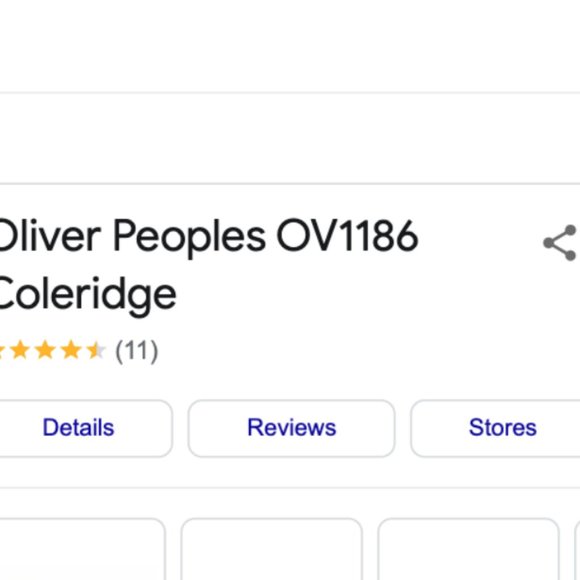 OLIVER PEOPLES Coleridge 50mm Sunglasses RARE FIND - Picture 4 of 11